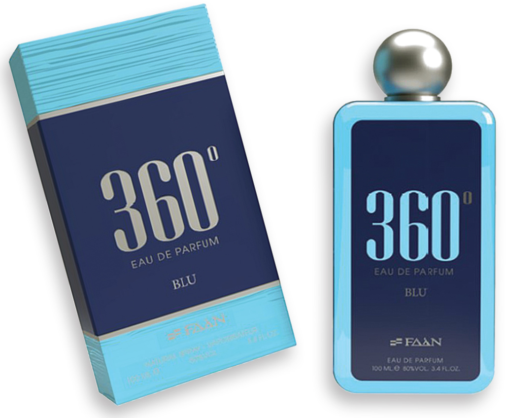 360 DEGREE BLUE MAN