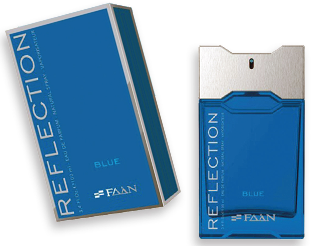 REFLECTION BLUE MAN